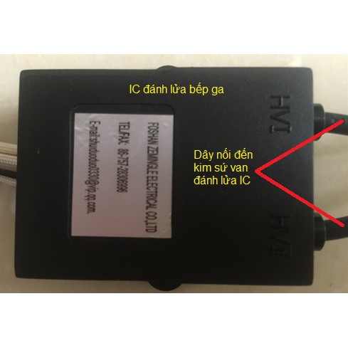 IC Điện Tử 1.5V Đánh Lửa Bếp Gas 2 lò