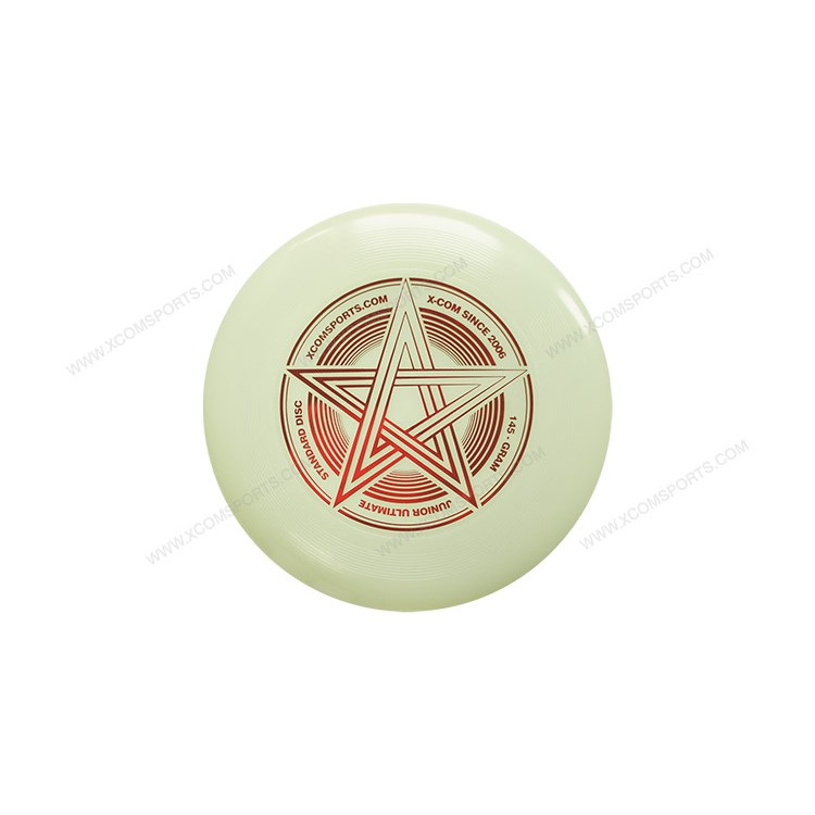 Đĩa Ném Frisbee Thiếu Niên 145 gram Junior Star (Phát Sáng Dạ Quang Trong Đêm)