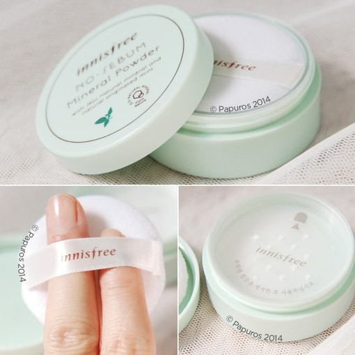Phấn phủ kiềm dầu Innisfree No sebum Mineral Powder