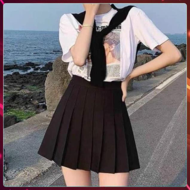 [FreeShip] Chân Váy Tennis Nữ Xếp Ly Tôn Dáng - Chân Váy Chữ A Dáng Ngắn Xếp Ly Có Quần Bảo Vệ Năng Động | BigBuy360 - bigbuy360.vn