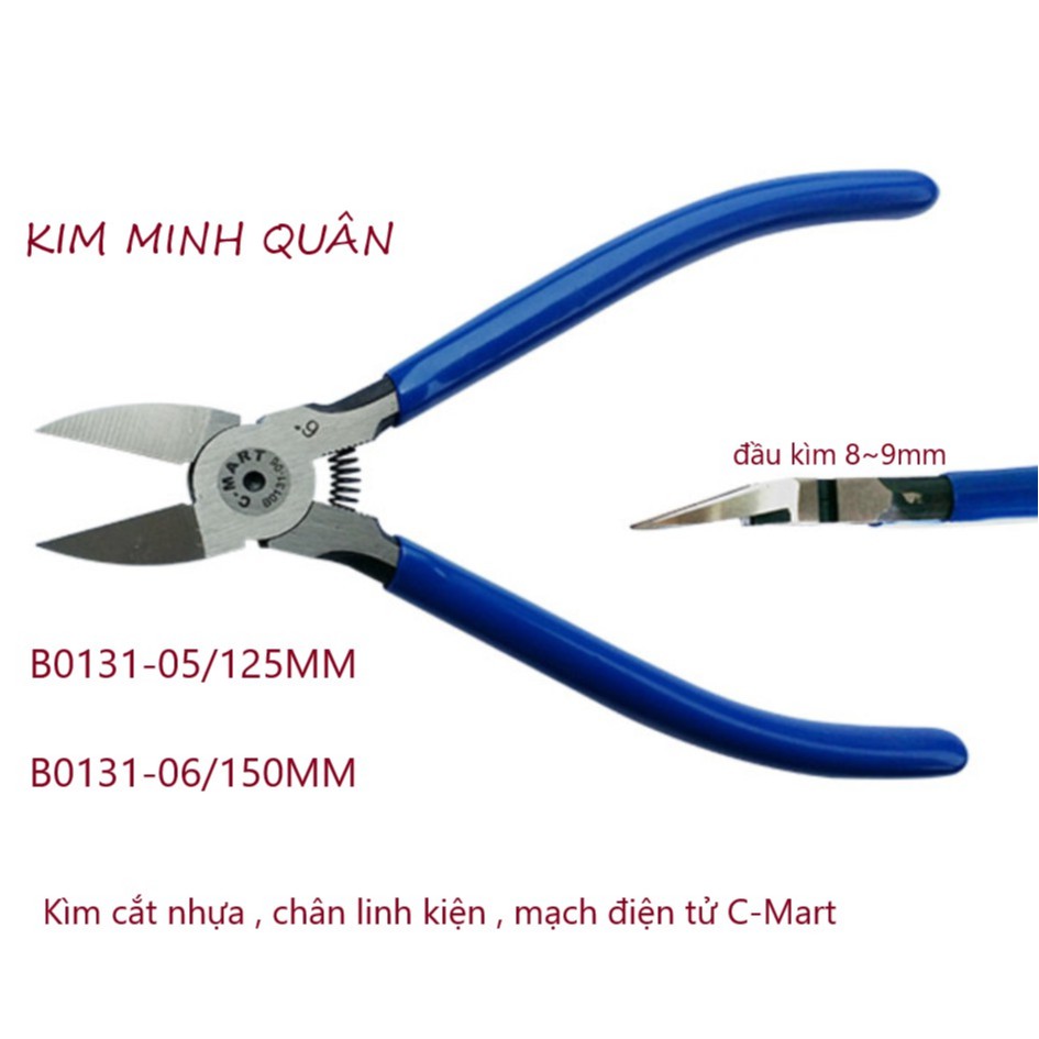 Kìm Cắt Nhựa , Chân Linh Kiện Điện Tử Cao Cấp 125mm&150mm B0131 C-Mart