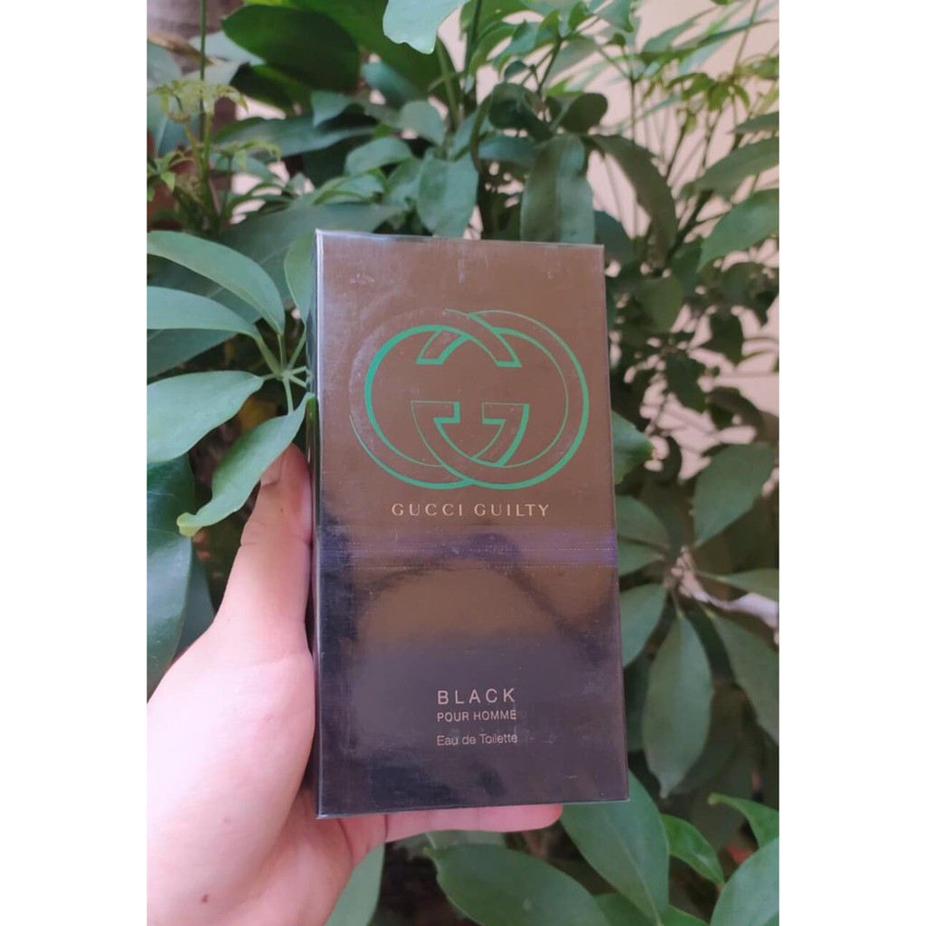 100% Auth - NƯỚC HOA GUCCI GUILTY BLACK POUR HOMME EDT 90ML