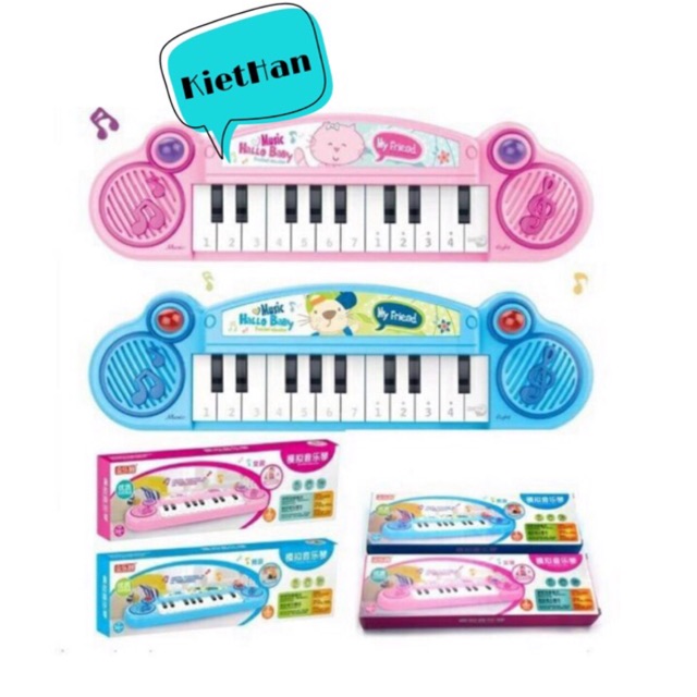 Đan piano mini cho bé