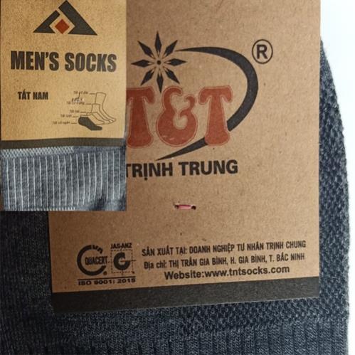 [KHO SỈ RẺ]Tất cổ ngắn nam thương hiệu Trịnh Trung t&amp;t giá rẻ nhất.