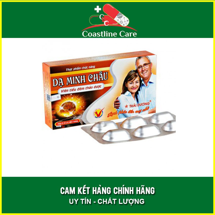 Viên tiểu đêm Dạ Minh Châu hộp 12 viên - Coastlinecare pharmacy