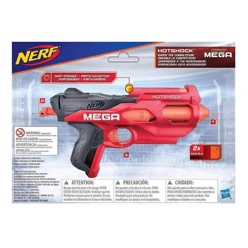 Súng Đồ Chơi Nerf N-strike Mega Hotshock Blaster