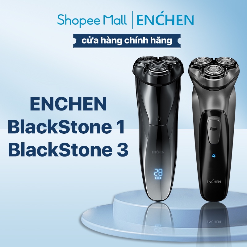 Máy Cạo Râu Enchen Blackstone 3 hỗ trợ cạo râu toàn thân cạo râu ướt và khô thông minh ESM