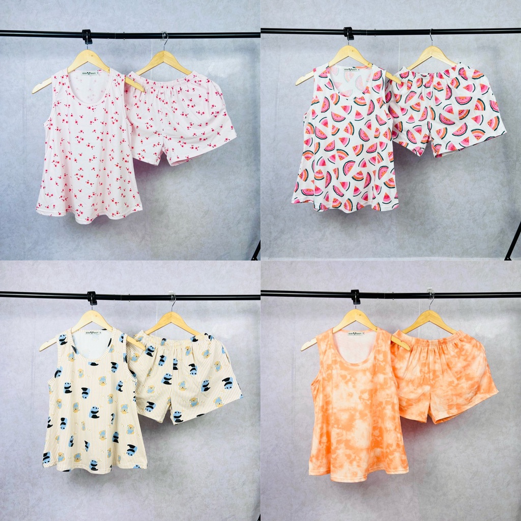 Đồ ngủ nữ ❤️️ Bộ đồ nữ rộng rãi giấu bụng (từ 40-70kg)