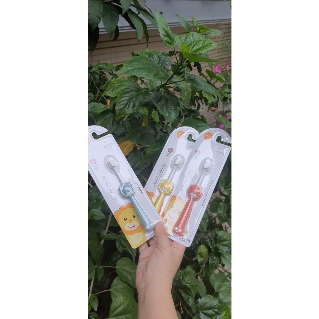 Bàn chải lông tơ mềm mại cho bé