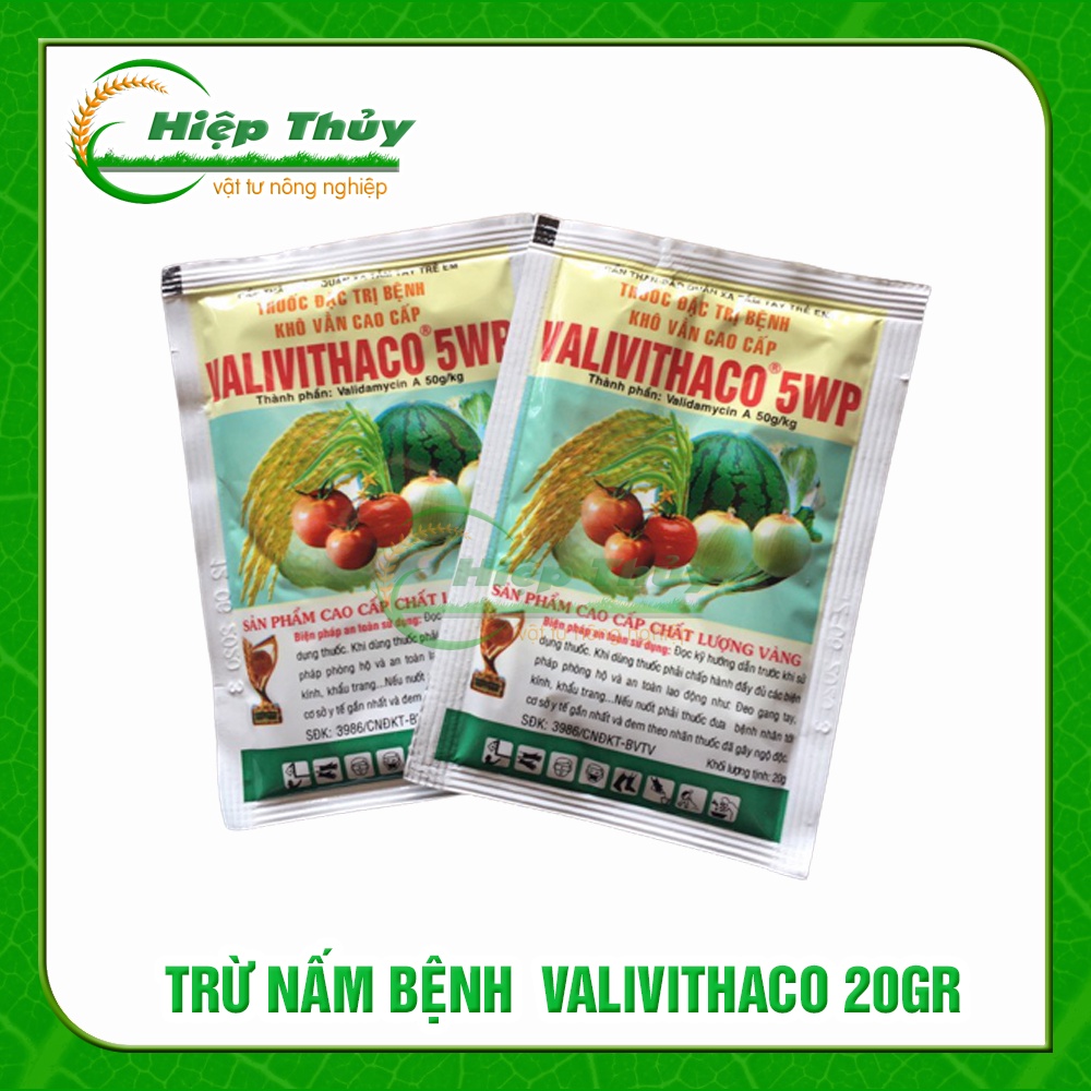 VALIVITHACO 5WP  – Chuyên bệnh Nấm, Khô Vằn Cho Cây Trồng | gói 20g