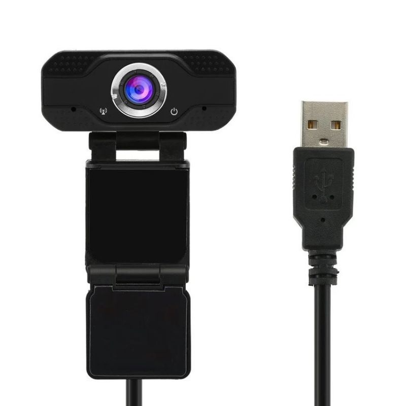 Webcam HD 1080p cho máy tính,laptop, chỉ 1 chân USB tích hợp hình ảnh và âm thanh