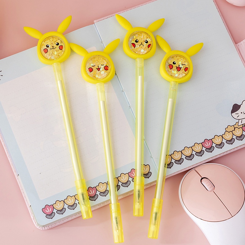 Bút nước hình Pika nhũ chảy - Giá sỉ rẻ nhất