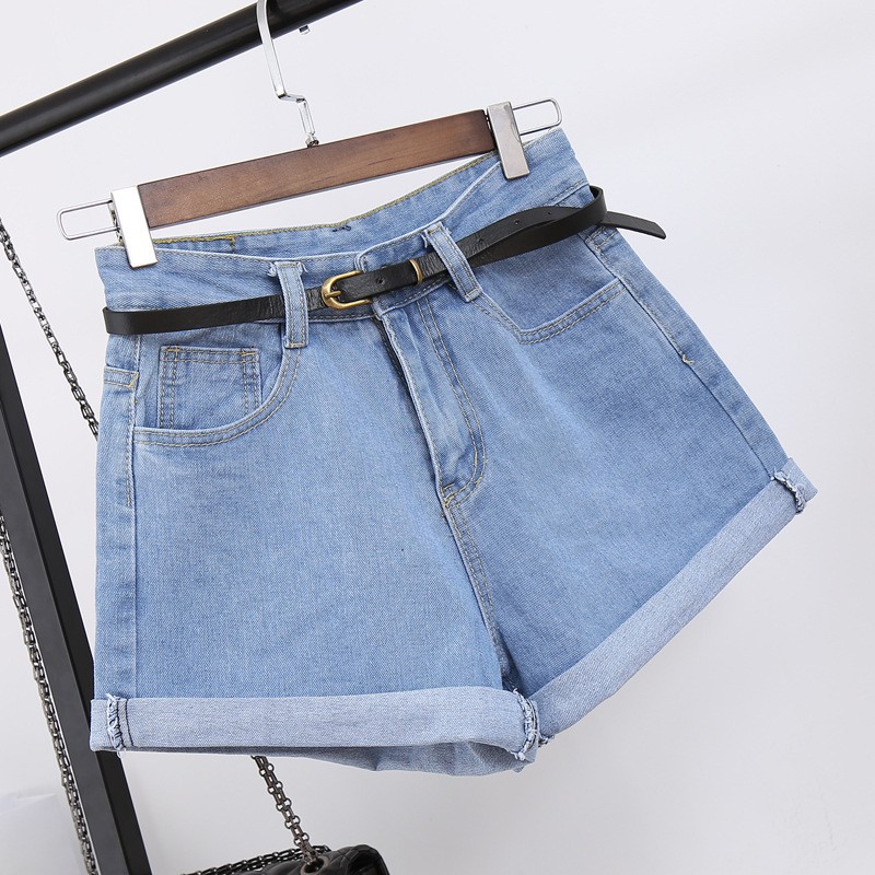 Quần Short Bò Nữ Cạp Cao N11