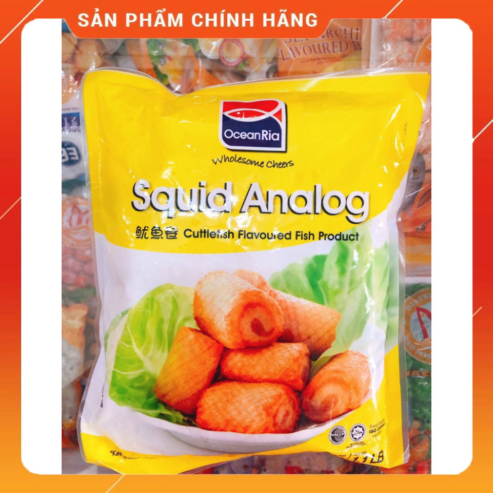 Mực cuộn Squid Analog loại 1 siêu ngon - now ship tp hcm nuongfood