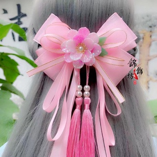 Kẹp nơ phong cách cổ trang, hanfu, tiểu thư 03