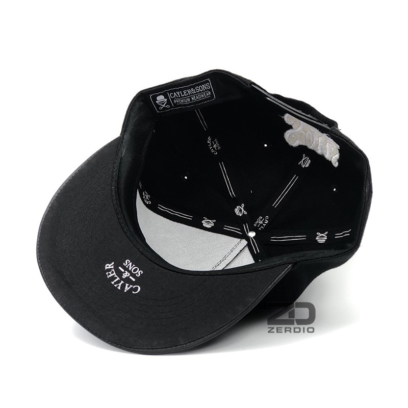 Mũ hiphop nam cao cấp, Nón Snapback chữ C mã SN59 màu đen
