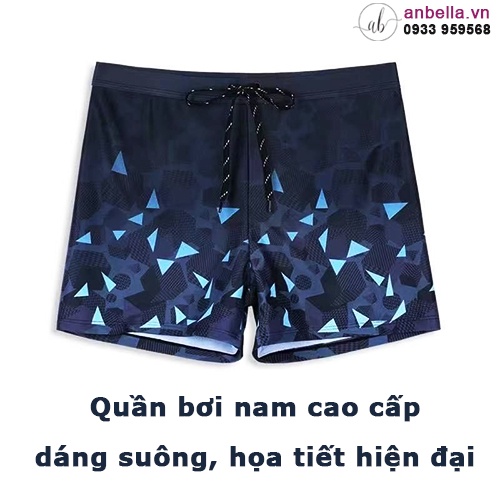 Quần bơi nam cao cấp, dáng quần đùi, có lớp lót, dây rút, big size ( 40-100kg) | BigBuy360 - bigbuy360.vn