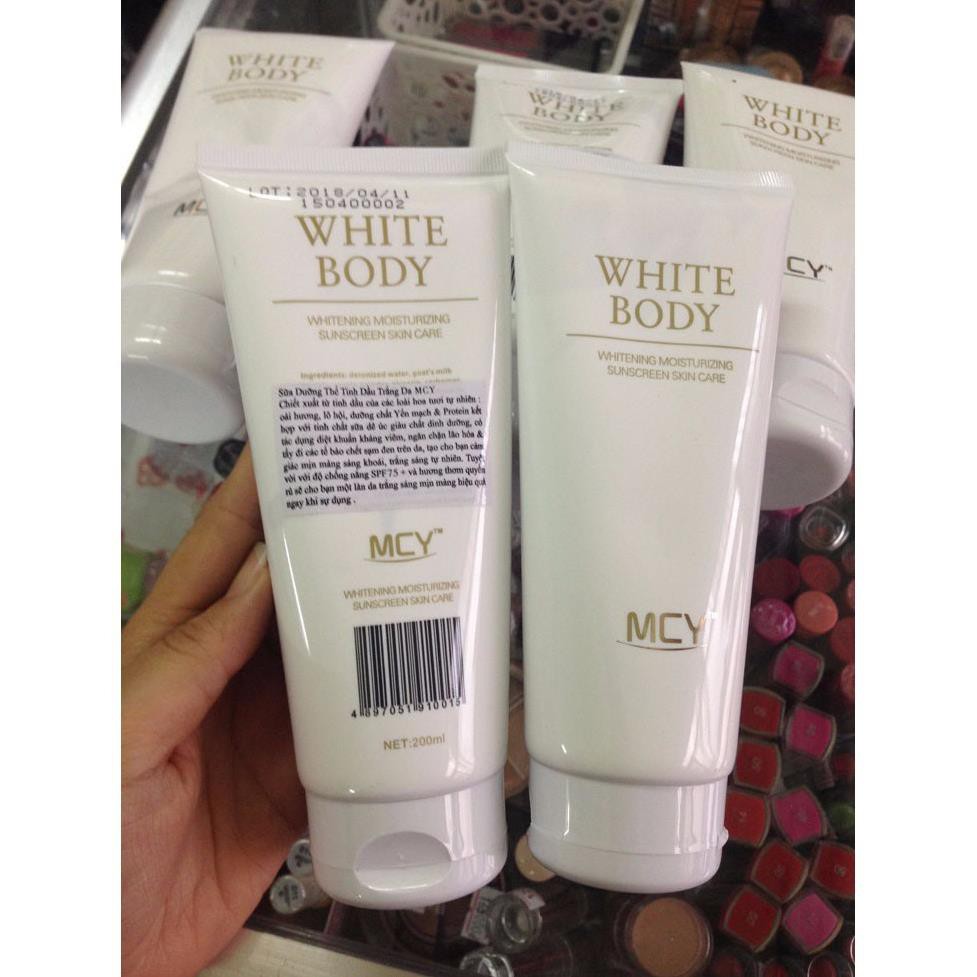 [Sỉ Lẻ] Kem Body MCY makeup trắng cấp tốc ngay khi thoa, dưỡng da trắng mịn màng tự tin