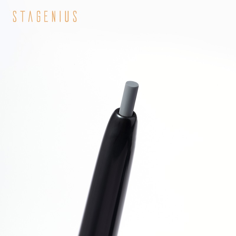 Chì kẻ mày STAGENIUS kháng nước lâu trôi đầu tròn/đầu tam giác có cọ chuốt tiện lợi