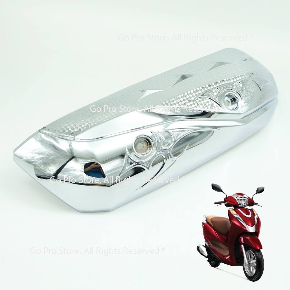 [CHÍNH HÃNG] Ốp Che Pô LEAD 2017 - 2022 Nhựa Xi