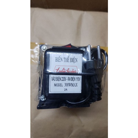 Biến Điện Đầu bò  220v ra 110v công suất 200w, 300w, 500w giúp đổi điện ra để sử dụng cho thiết bị 110v