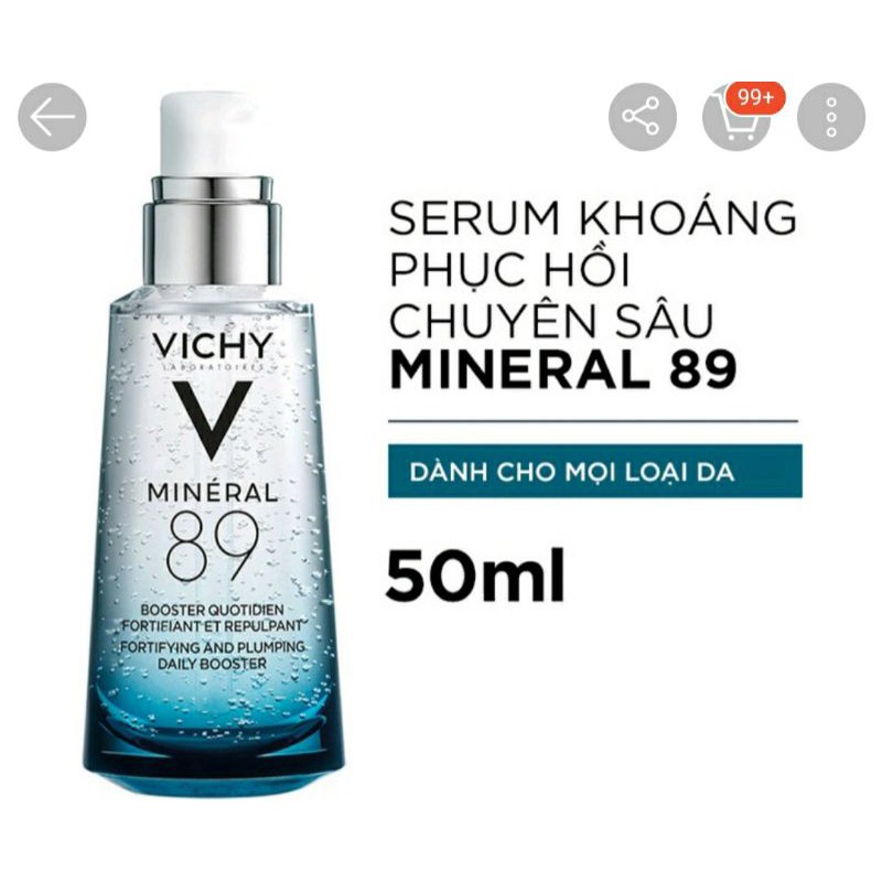 Serum mineral 89 Vichy 50ml