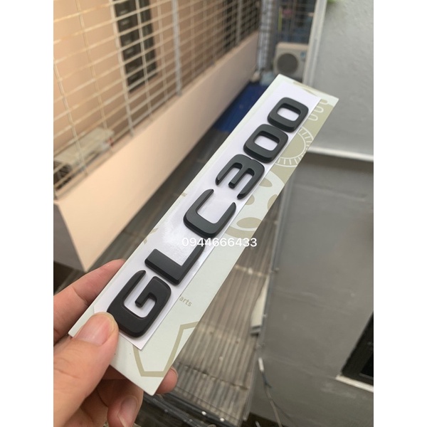 Chữ GLC300 Amg 4matic , GLC 250 , GLC 200 , Tem GLC300