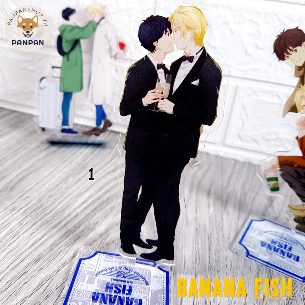 Mô Hình Standee acrylic Anime Banana Fish (15cm)