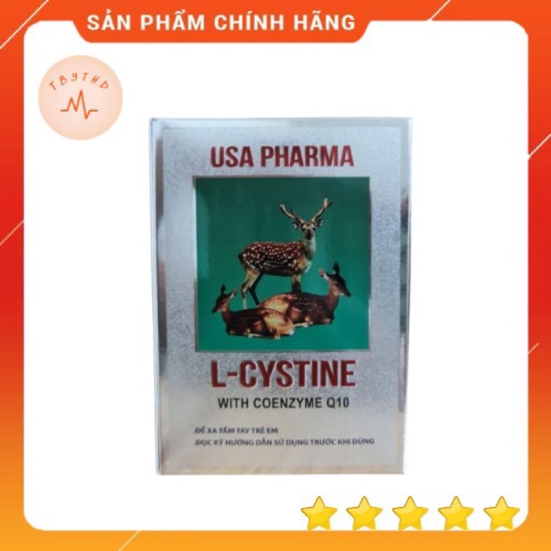 [Mã COSDAY giảm 8% đơn 150K] VIÊN UỐNG TỔNG HỢP LÀM ĐẸP DA, TÓC, MÓNG L-CYSTINE