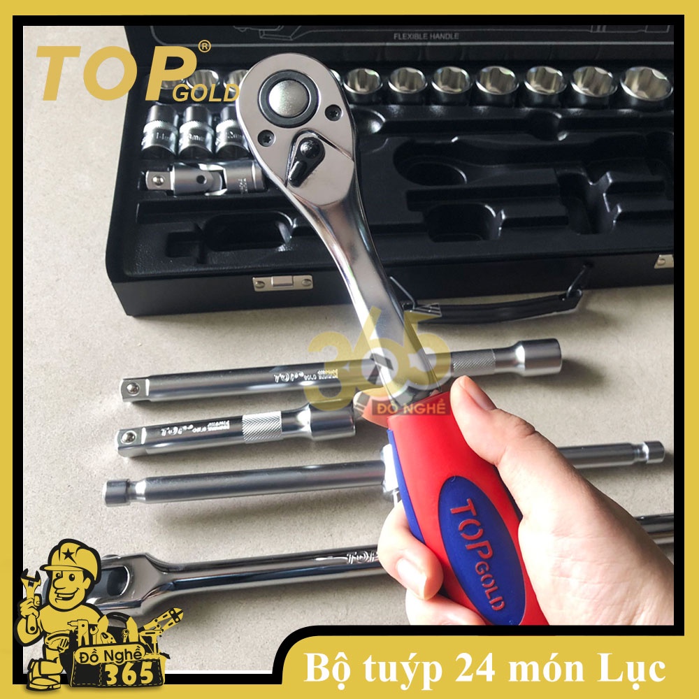 Bộ tuýp 24 món  8-32MM cao cấp – TOP GOLD