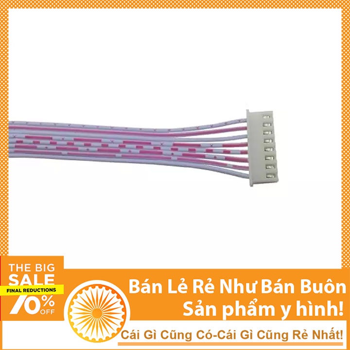 Dây Bus Trắng XH2.54mm 1 Đầu Độ Dài 30cm