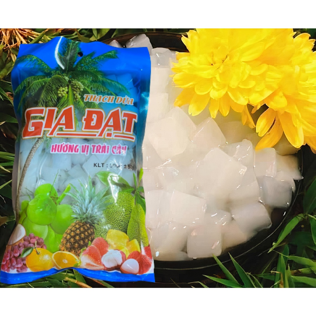 Thạch dừa Phan Thiết Gia Đạt Chính hãng  CỬA HÀNG THẾ GIỚI TRÀ SỮA