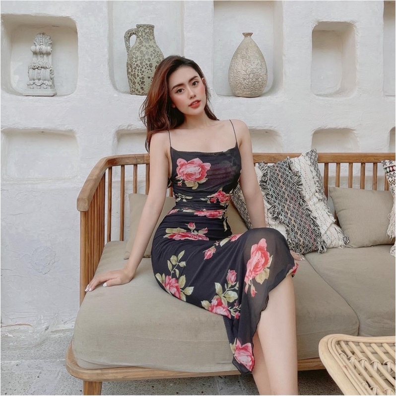 Đầm đuôi cá dài