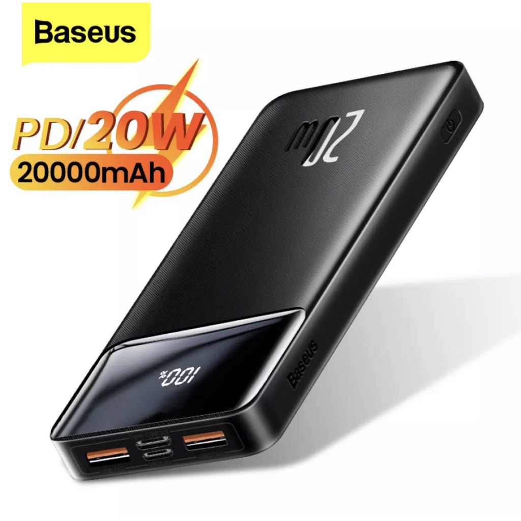 Sạc dự phòng 20000mah 30000mah sạc nhanh 20w chính hãng Baseus