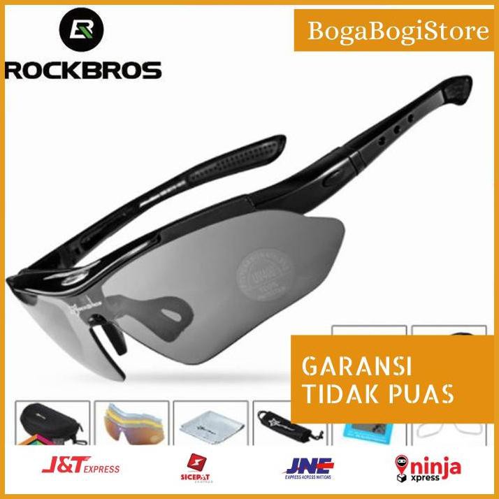 Rockbros Kính Mát Phân Cực 5 Cận Thị Chuyên Dụng Cho Người Lái Xe Đạp