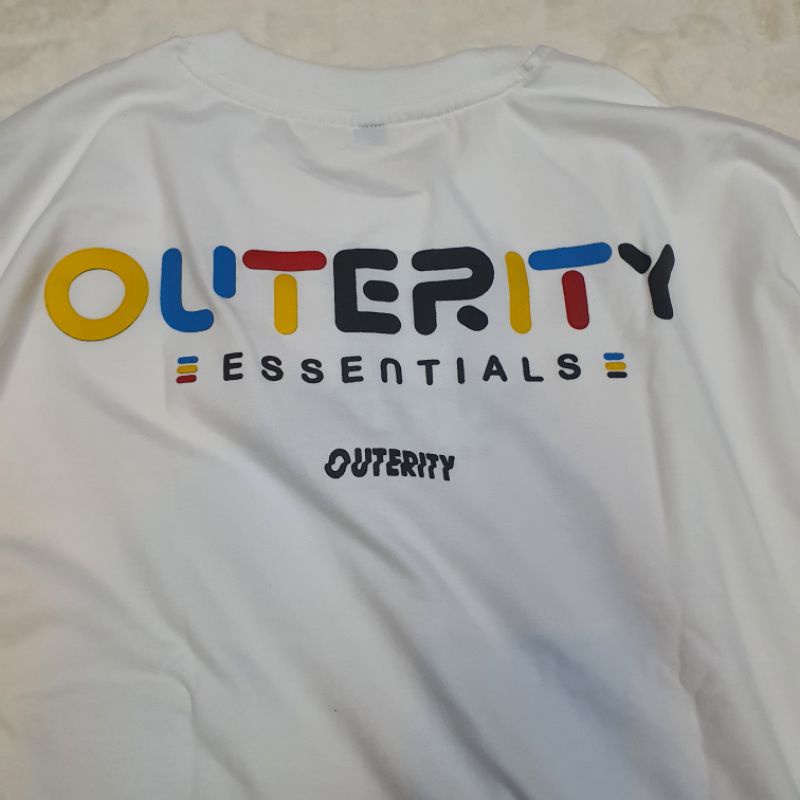 XPstore Áo thun unisex tay lỡ OUTERITY Nam Nữ (Ảnh thật)
