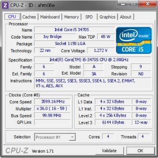 Chip CPU Core i5 3470s