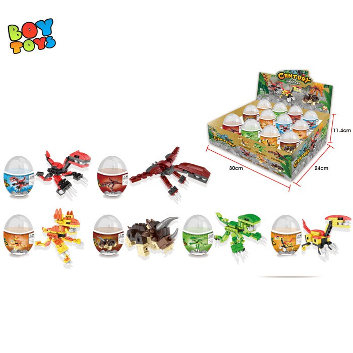 Đồ chơi trứng khủng long lắp ghép Century The Dinosaur để bé thỏa sức vui chơi