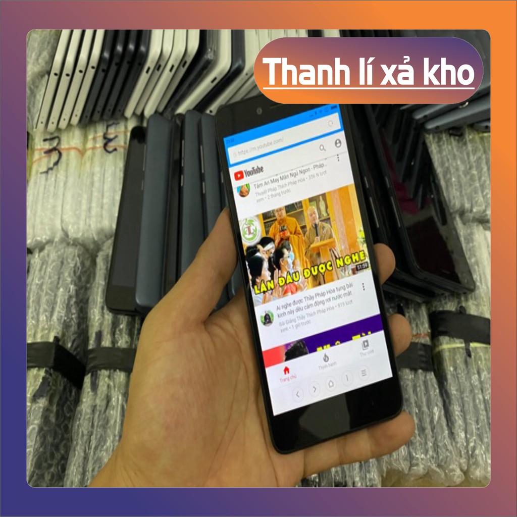 ĐỐT KHO Điện Thoại Cảm ứng Xiaomi Redmi Note 2 Bộ nhớ 16G Ram 2G Xem Video Chơi Game Cực Mạnh Màn Hình Rộng 5.5inch XẢ H