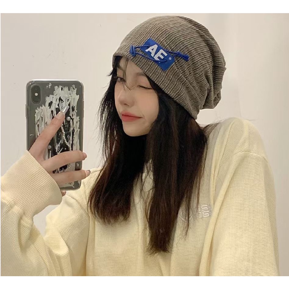 Mũ Len Dệt Kim Mỏng Kiểu Dáng Xinh Xắn Hợp Thời Trang Cho Nữ