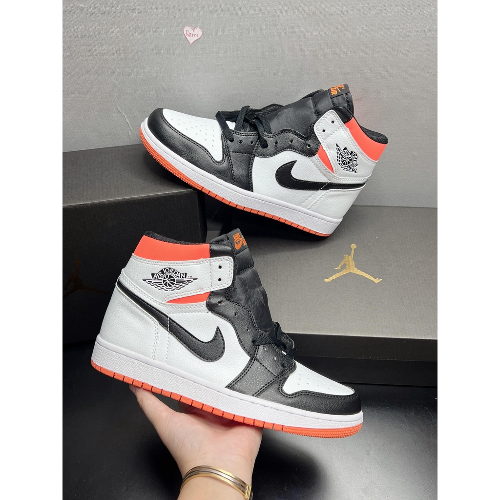 GIÀY BÓNG RỔ JD TRẮNG CAM CAO