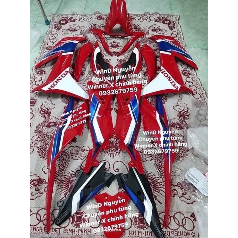 DÀN ÁO WINNER X ĐỎ BẢN HRC
