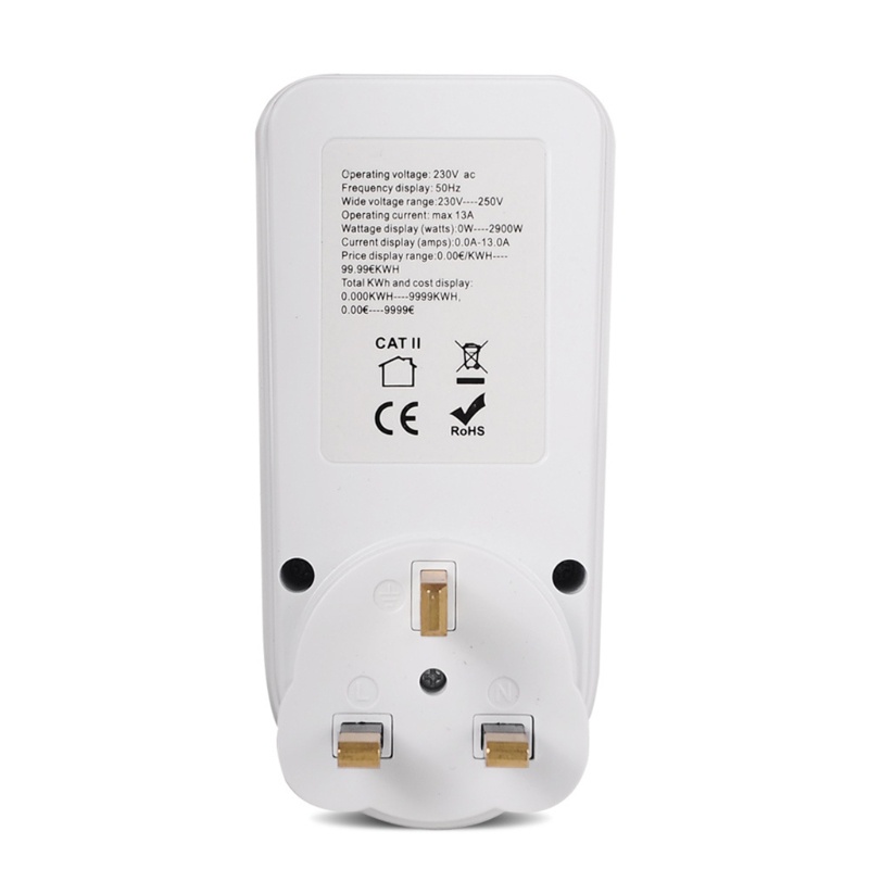 Thiết Bị Đo Công Suất Điện 110V-230V Màn Hình Kỹ Thuật Số Chuyên Dụng
