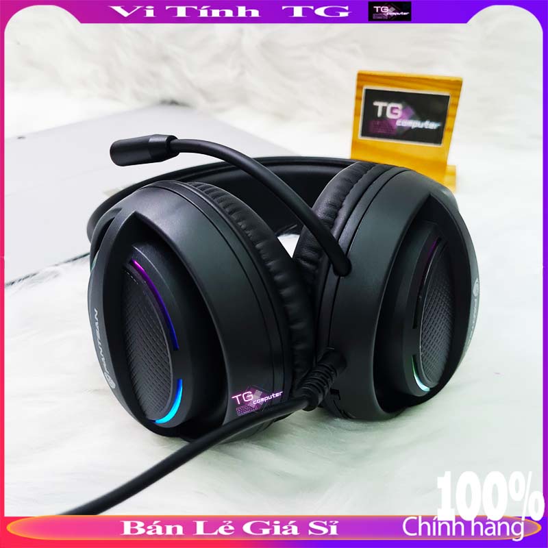 Tai nghe gaming cực chất - Có LED RGB và Mic - Tiện lợi học Online hoặc chơi game