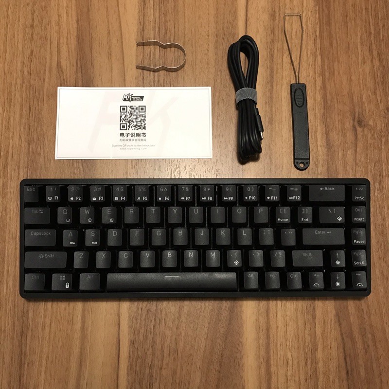 RK G68 RGB NEW HOTSWAP - Bàn phím cơ không dây Royal Kludge RK G68 Bluetooth 5.0 và Wireless 2.4G -  CHÍNH HÃNG