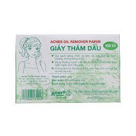 Giấy thấm dầu Acnes Oil Remover Paper (100 tờ)