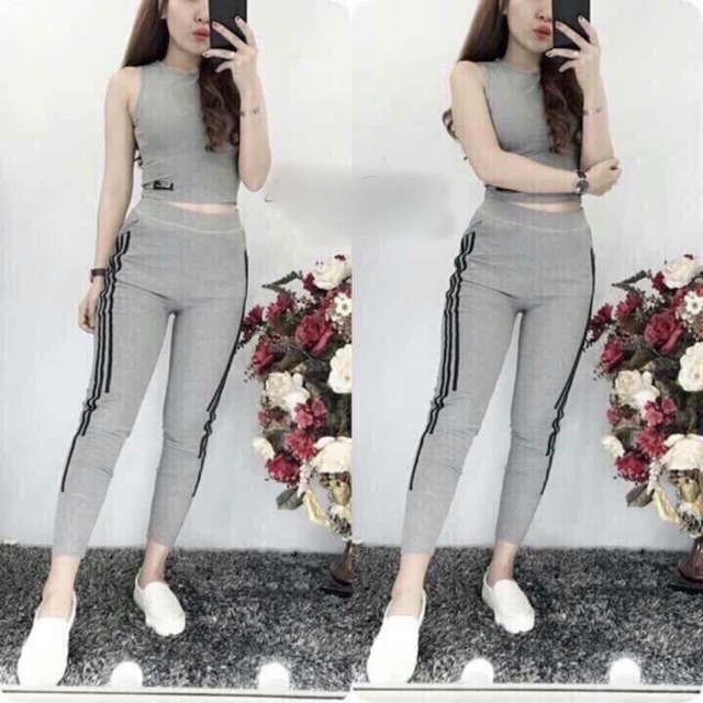 Bộ đồ thể thao nữ sát nách B888