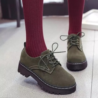 Giày buộc dây đê 2cm 