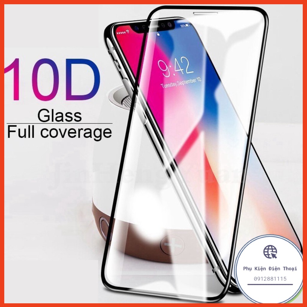 ☘️Kính cường lực Iphone full màn nguyên khối cho 11 Pro max/11/11pro/X/Xsmax/Xr/8plus/7plus/6plus/8/7/6 10D toàn màn hìn