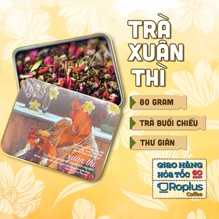 Trà hoa Xuân Thì Đà Lạt 1893 - Trà buổi chiều đẹp da